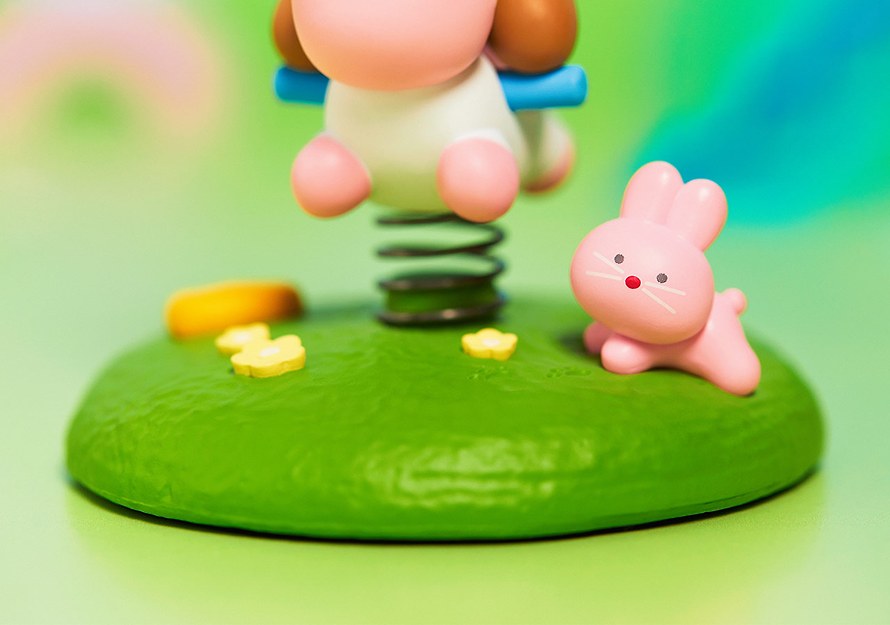 [KAKAO FRIENDS] playground scene figure baby choonsik