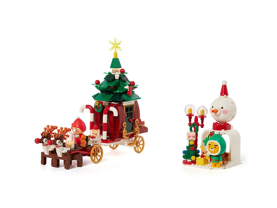 [KAKAO FRIENDS] merry choon christmas brick figure