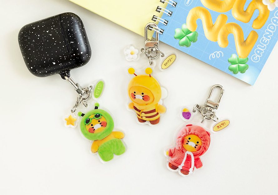 [KAKAO FRIENDS] Choonsik Acrylic keyring OFFICIAL MD