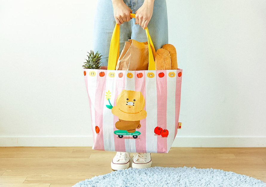 [KAKAO FRIENDS] Reusable Bag M/L Choonsik OFFICIAL MD