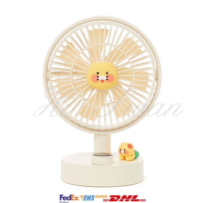 [KAKAO FRIENDS] Rotating tabletop fan Choonsik OFFICIAL MD