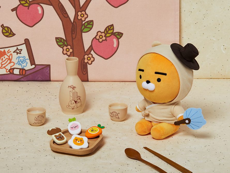 [KAKAO FRIENDS] Jeonju Ryan doll OFFICIAL MD