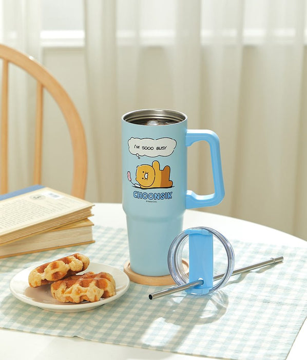 [KAKAO FRIENDS] Chunsik Tumbler 887 ml OFFICIAL MD