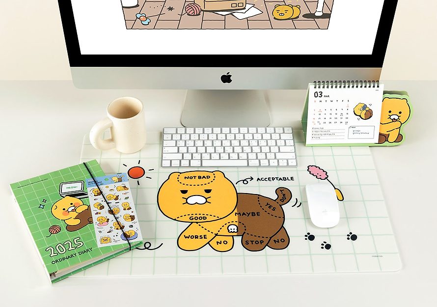 [KAKAO FRIENDS] Chunsik's Ordinary Desk Mat OFFICIAL MD