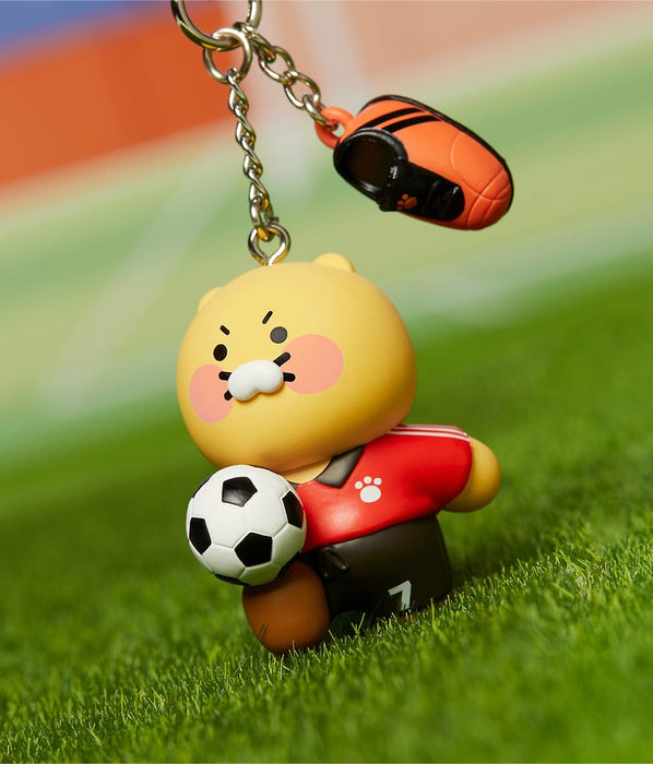 [KAKAO FRIENDS] Sports figure-keyring football Choonsik OFFICIAL MD