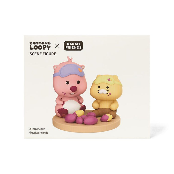 [KAKAO FRIENDS] Zanmang Loopy Scene figures Choonsik OFFICIAL MD