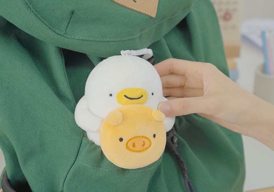 [KAKAO FRIENDS] agiyogu doll keyring