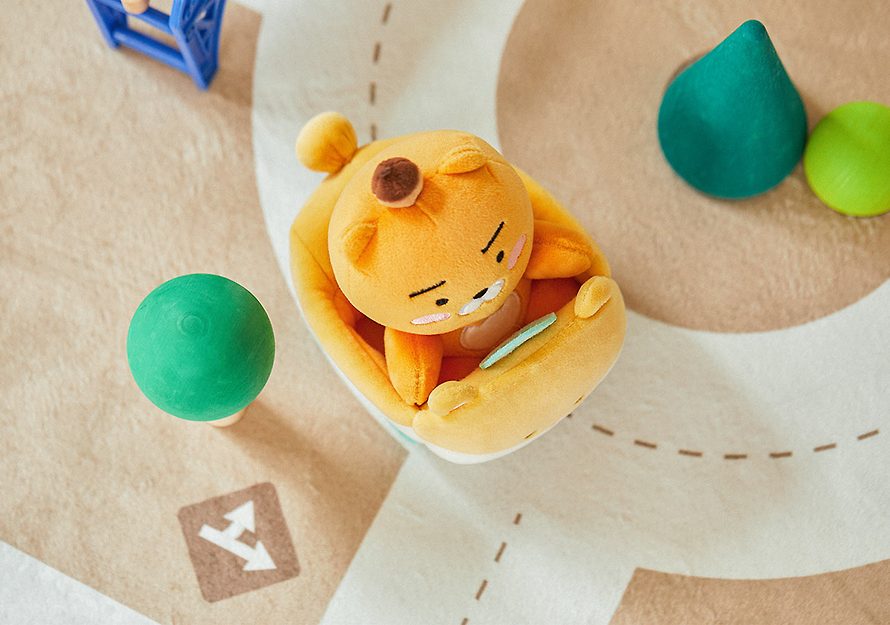 [KAKAO FRIENDS] Car Doll Little Lion OFFICIAL MD