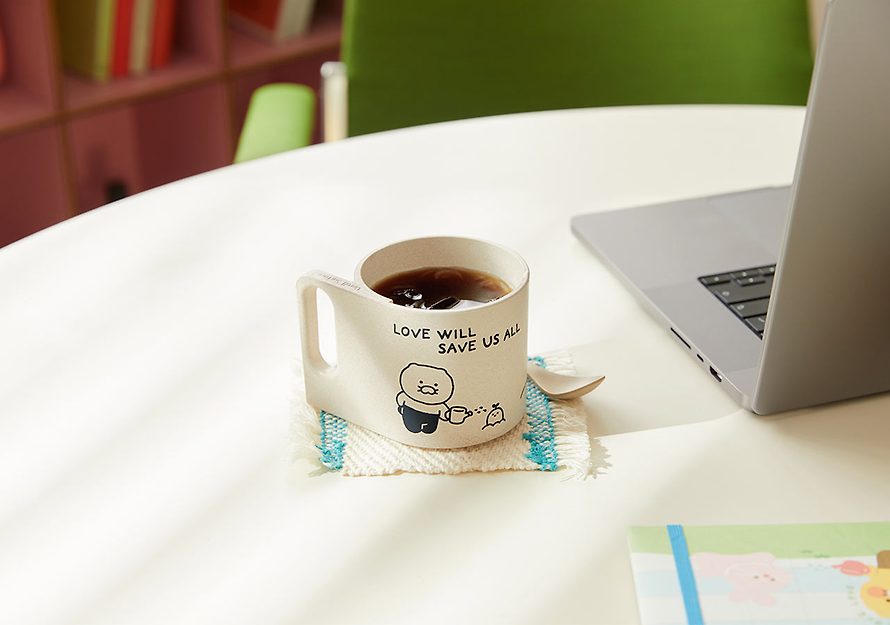 [KAKAO FRIENDS] Green Life Mug Cup Choonsik OFFICIAL MD