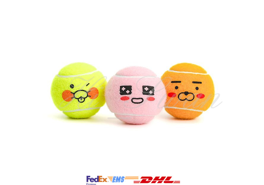 [KAKAO FRIENDS] Cheer-Up Tennis Balls Choonsik Apeach Ryan OFFICIAL MD