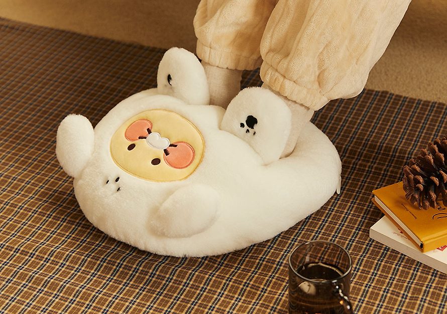 [KAKAO FRIENDS] Floofy Friends Hot water steamer foot warmer OFFICIAL MD