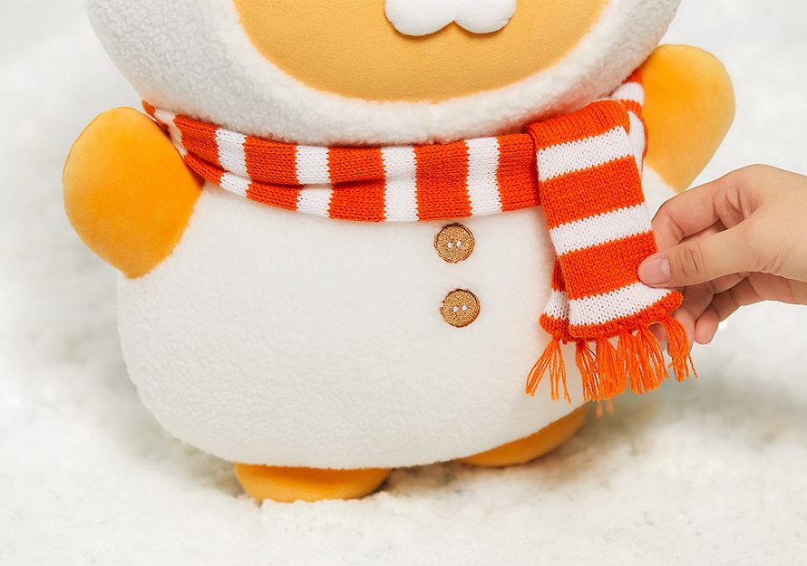 [KAKAO FRIENDS] Snowman doll Ryan OFFICIAL MD