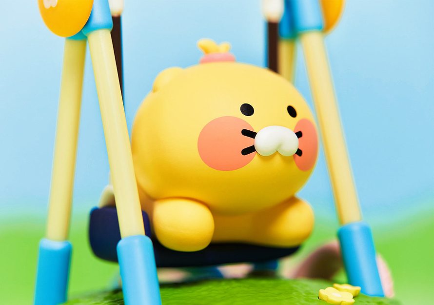 [KAKAO FRIENDS] playground scene figure baby choonsik