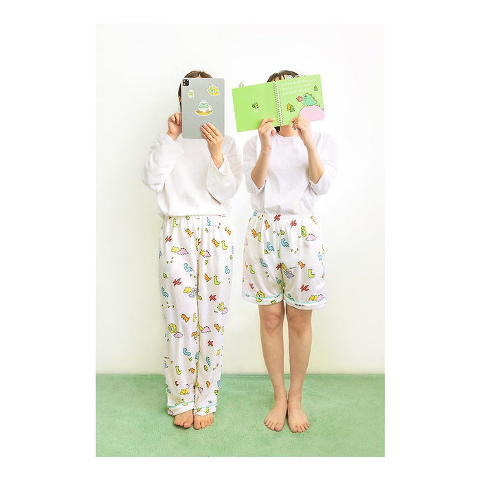 [KAKAO FRIENDS] Slope Chunsik's & Jordi Dino Pajama Pants 2P Set OFFICIAL MD