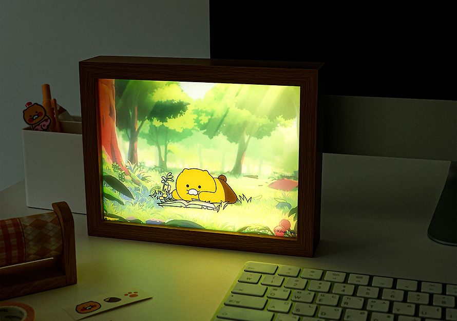 [KAKAO FRIENDS] Framed Mood Lamp Choonsik OFFICIAL MD