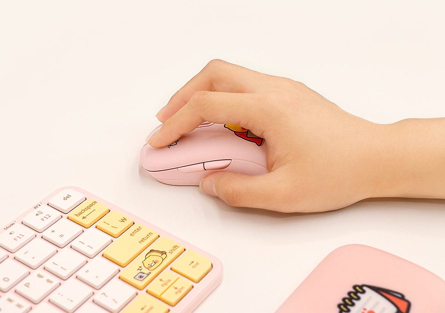 [KAKAO FRIENDS] Noiseless wireless mouse Choonsik OFFICIAL MD