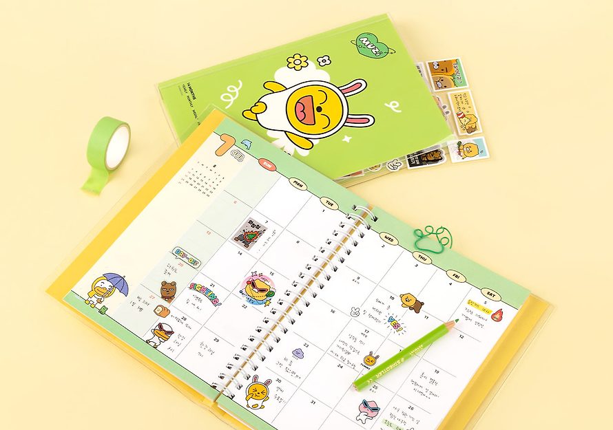 [KAKAO FRIENDS] Say Cheese 2025 Diary Chunsik OFFICIAL MD