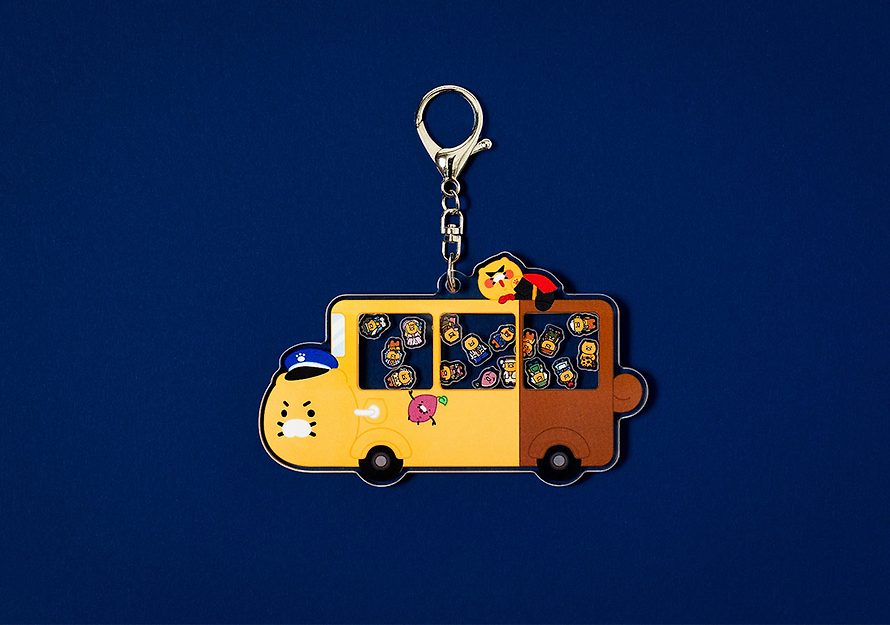 [KAKAO FRIENDS] Choonsik Verse Acrylic Keyring OFFICIAL MD