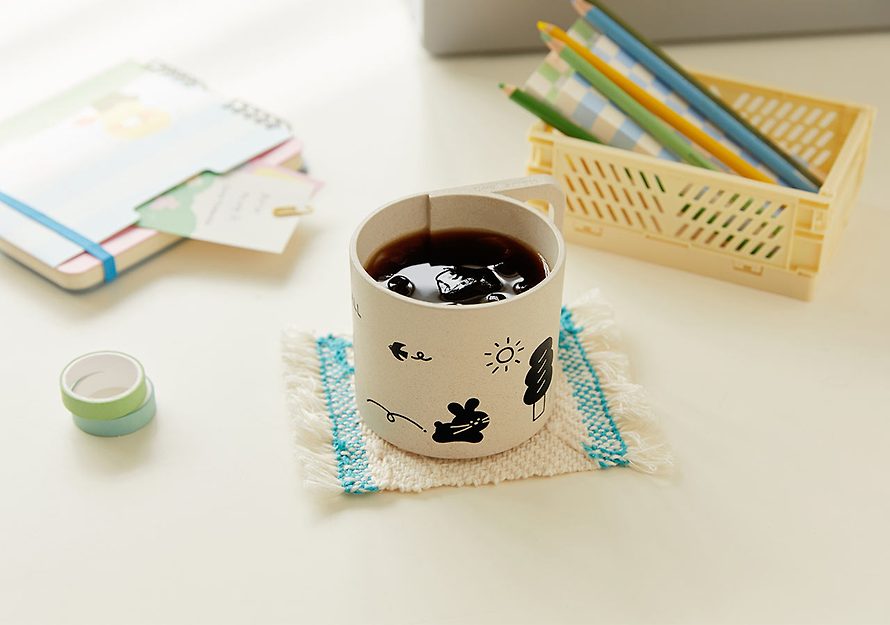 [KAKAO FRIENDS] Green Life Mug Cup Choonsik OFFICIAL MD