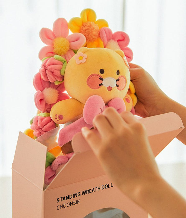 [KAKAO FRIENDS] Wreath doll Choonsik OFFICIAL MD