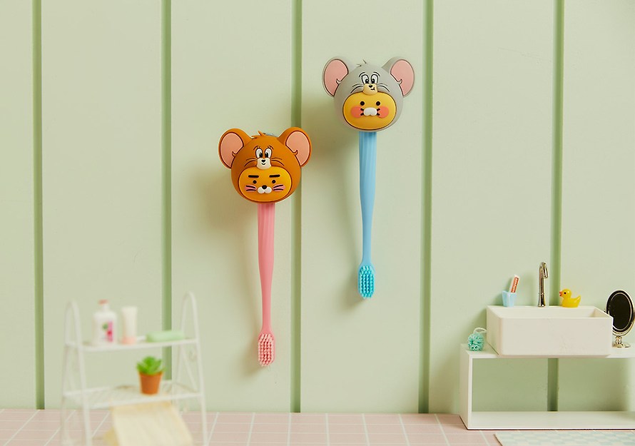 [KAKAO FRIENDS] Tom and Jerry X Kakao Friends toothbrush holder OFFICIAL MD