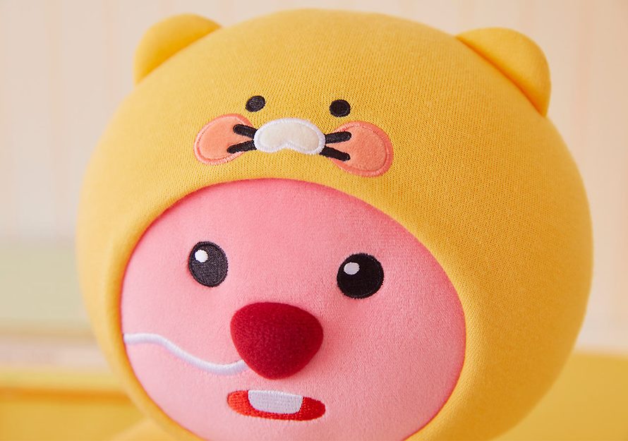 [KAKAO FRIENDS] Zanmang Loopy Medium-sized doll Choonsik Loopy OFFICIAL MD