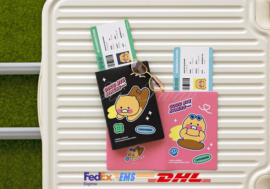 [KAKAO FRIENDS] Passport Case Choonsik OFFICIAL MD