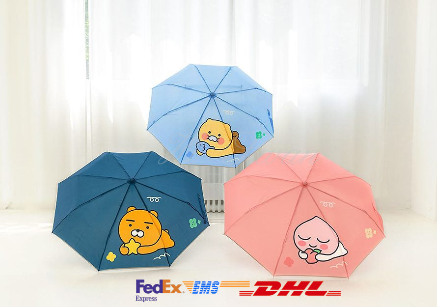 [KAKAO FRIENDS] Automatic Folding Umbrella OFFICIAL MD