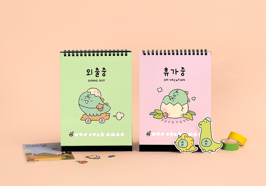 [KAKAO FRIENDS] jordy 2025 vertical desk calendar