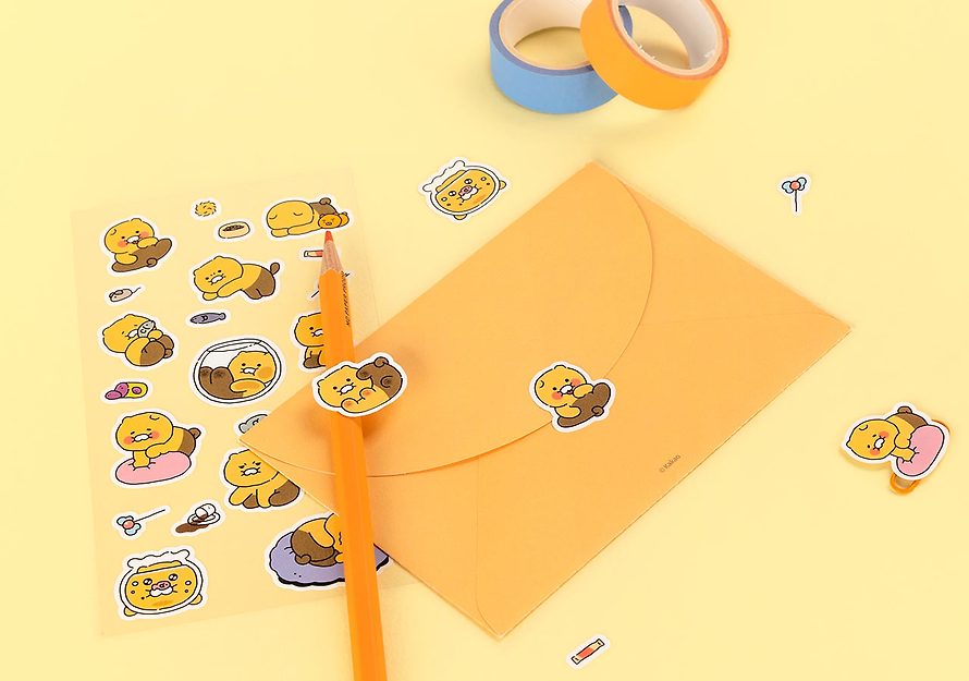 [KAKAO FRIENDS] Chunsik's Ordinary Deco Sticker OFFICIAL MD