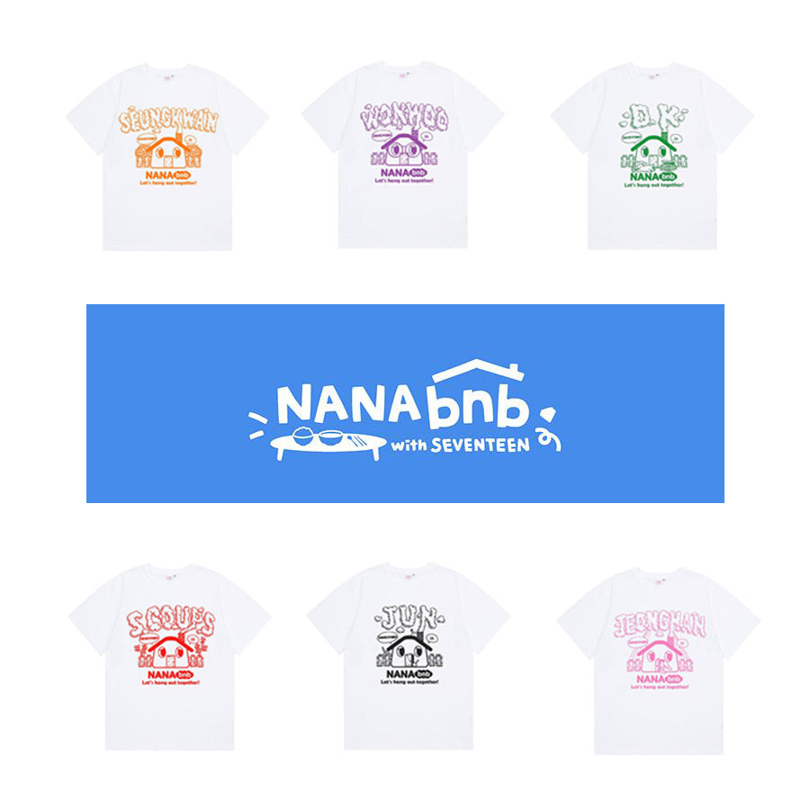 【新品】SEVENTEEN ミンギュ NANA bnb Tシャツ SEVENTEEN - [NANA bnb] (OFFICIAL MD T-Shirt MINGYU