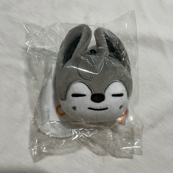 [STRAY KIDS] SKZOO MINI FACE KEYRING Original Ver. Wolf Chan