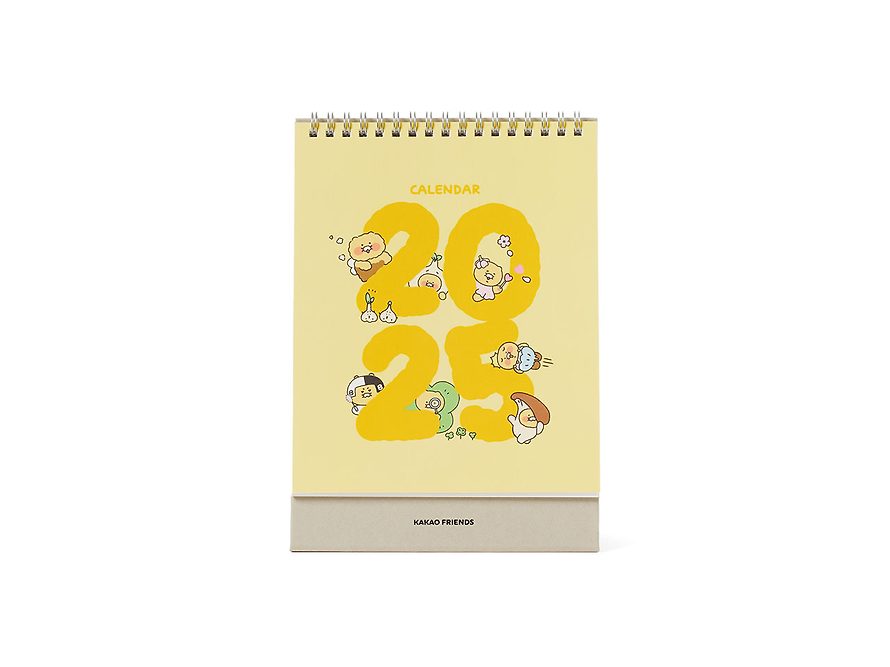 [KAKAO FRIENDS] 2025 Tabletop Calendar OFFICIAL MD