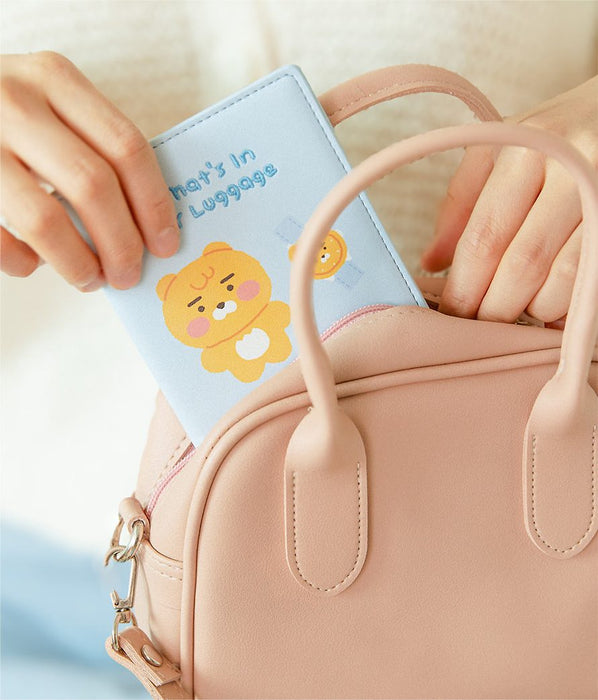 [KAKAO FRIENDS] Passport case Apeach Ryan Choonsik OFFICIAL MD