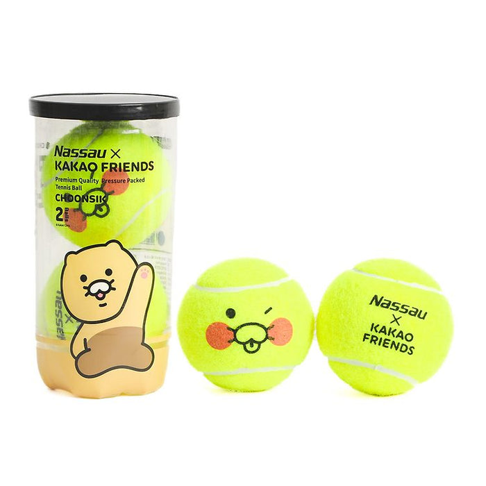 [KAKAO FRIENDS] Cheer-Up Tennis Balls Choonsik Apeach Ryan OFFICIAL MD