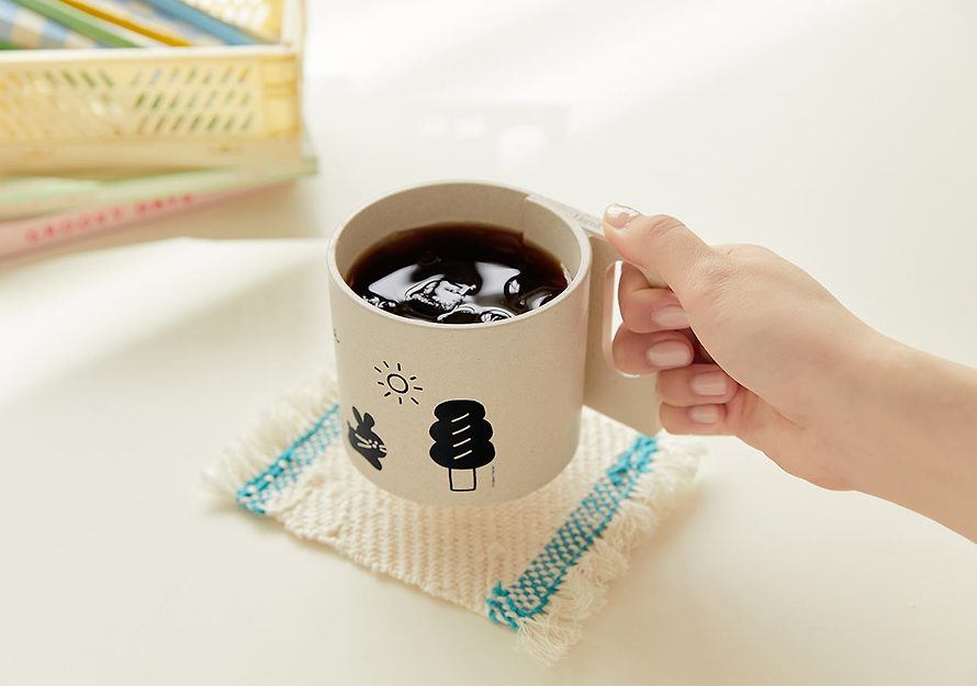 [KAKAO FRIENDS] Green Life Mug Cup Choonsik OFFICIAL MD