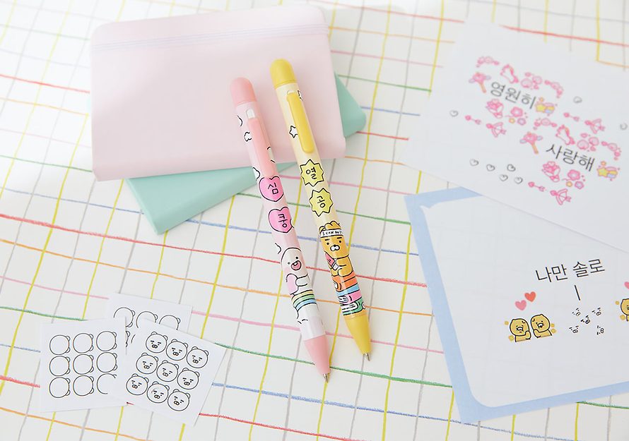 [KAKAO FRIENDS] Stamp pen Apeach Ryan OFFICIAL MD