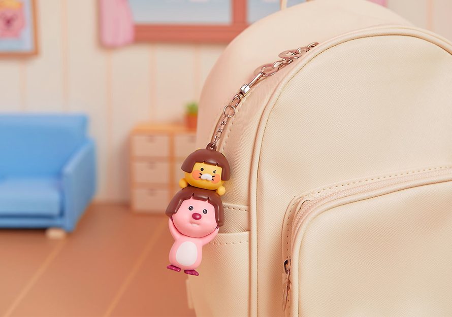 [KAKAO FRIENDS] Zanmang Loopy figure keyring Choonsik OFFICIAL MD