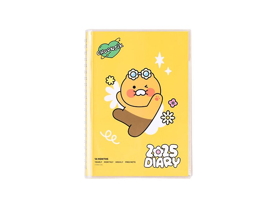 [KAKAO FRIENDS] Say Cheese 2025 Diary Chunsik OFFICIAL MD