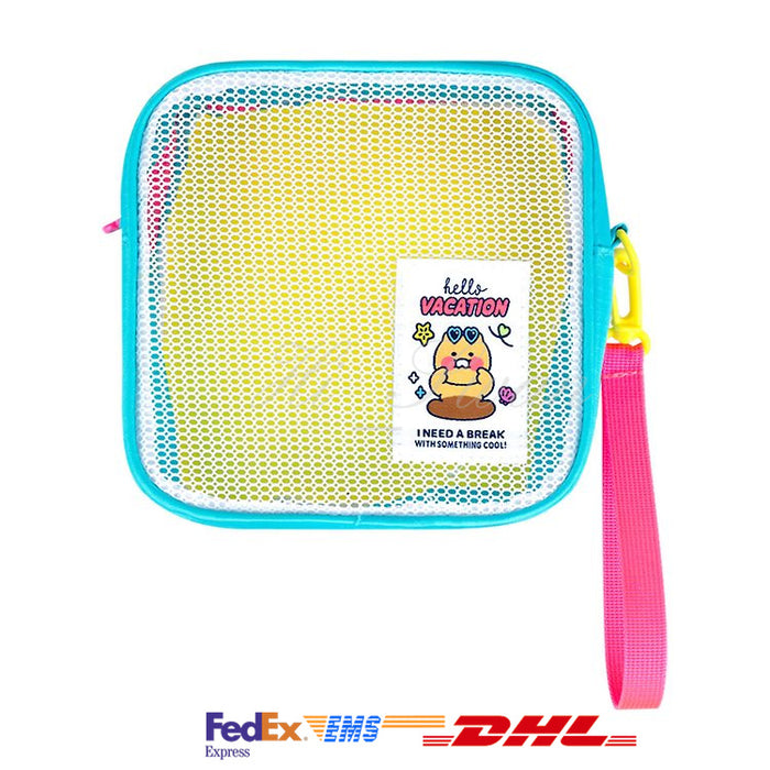 [KAKAO FRIENDS] Mesh Strap Pouch Choonsik OFFICIAL MD