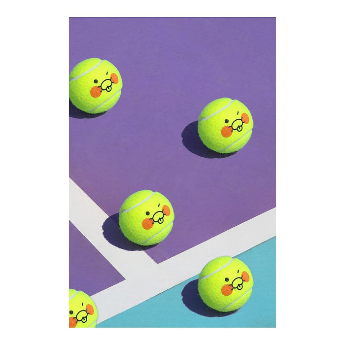 [KAKAO FRIENDS] Cheer-Up Tennis Balls Choonsik Apeach Ryan OFFICIAL MD