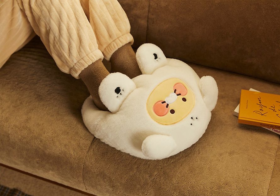 [KAKAO FRIENDS] Floofy Friends Hot water steamer foot warmer OFFICIAL MD