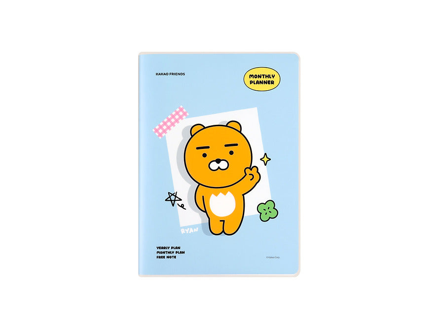 [KAKAO FRIENDS] say cheese a5 monthly planner