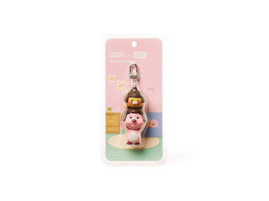 [KAKAO FRIENDS] Zanmang Loopy figure keyring Choonsik OFFICIAL MD