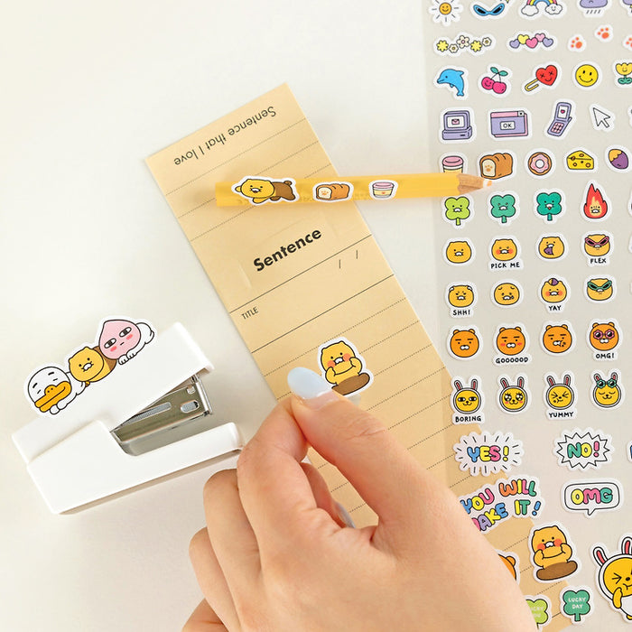 [KAKAO FRIENDS] Say Cheese Mini Decoration Sticker 2P Set OFFICIAL MD