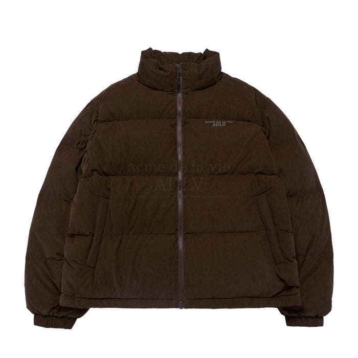 [SEVENTEEN] BASIC LOGO OVERSIZE CORDUROY SHORT DUCK DOWN JACKET OFFICIAL MD