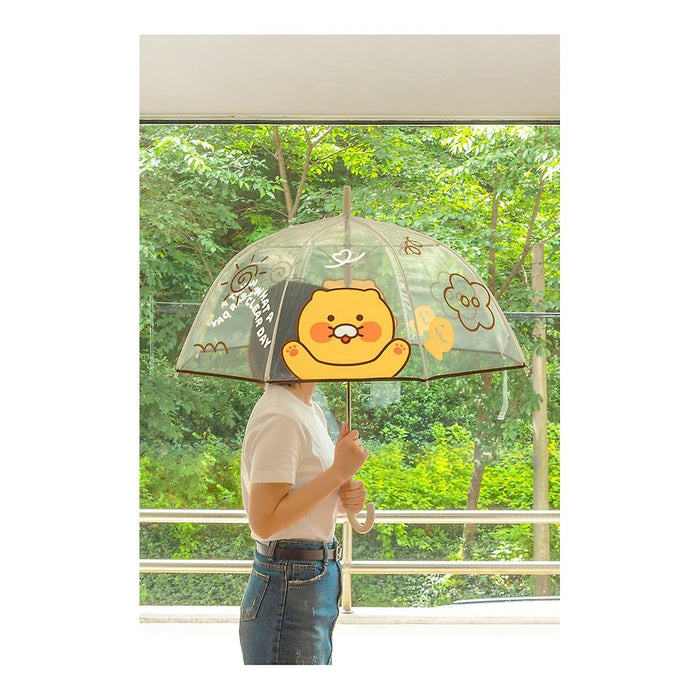 [KAKAO FRIENDS] Clear Dome Umbrella OFFICIAL MD