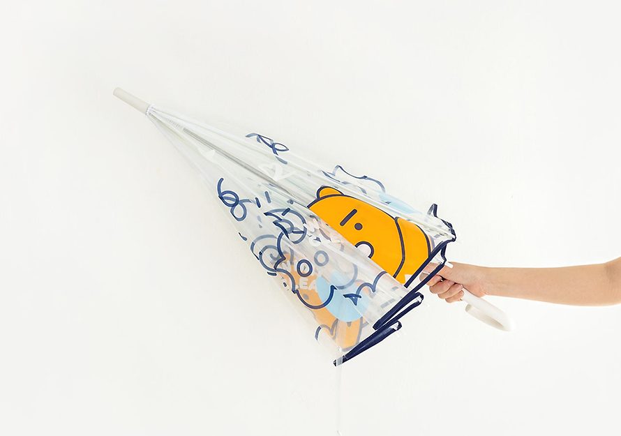 [KAKAO FRIENDS] Clear Dome Umbrella OFFICIAL MD