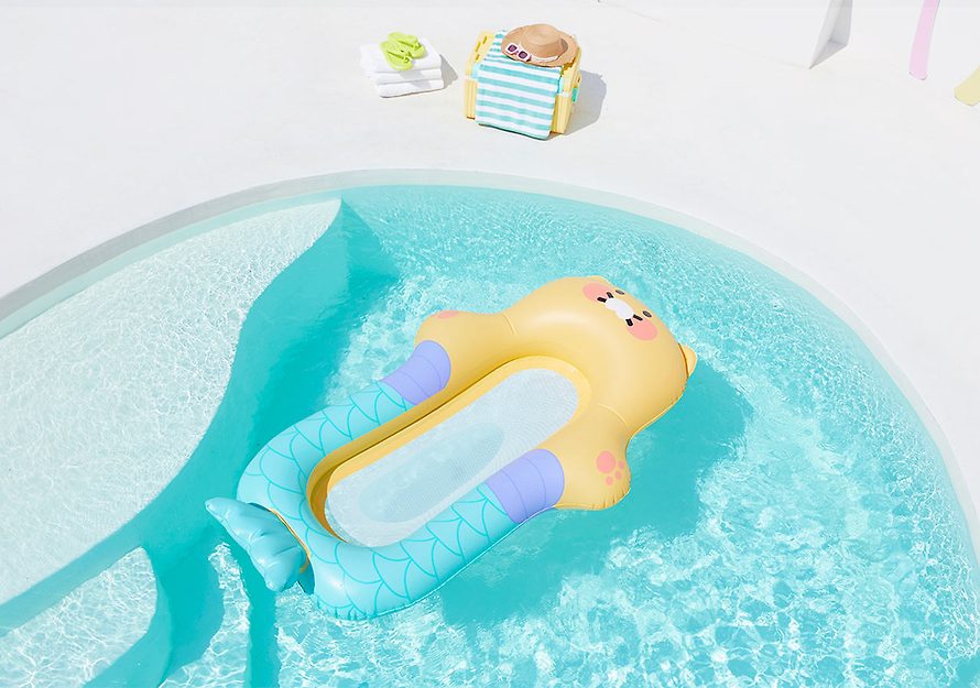 [KAKAO FRIENDS] Mermaid hammock tube Choonsik  OFFICIAL MD