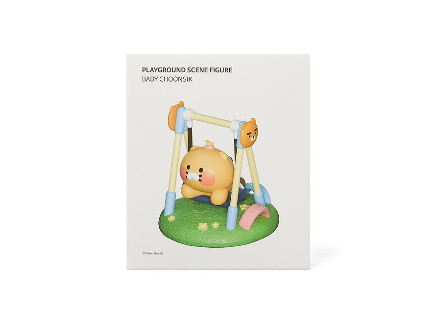 [KAKAO FRIENDS] playground scene figure baby choonsik